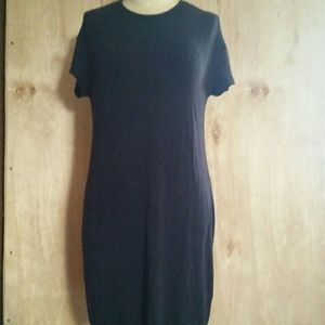 All black maxi dress